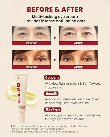 KSECRET - Seoul1988 Eye Cream Retinal Liposome 4% + Fermented Bean