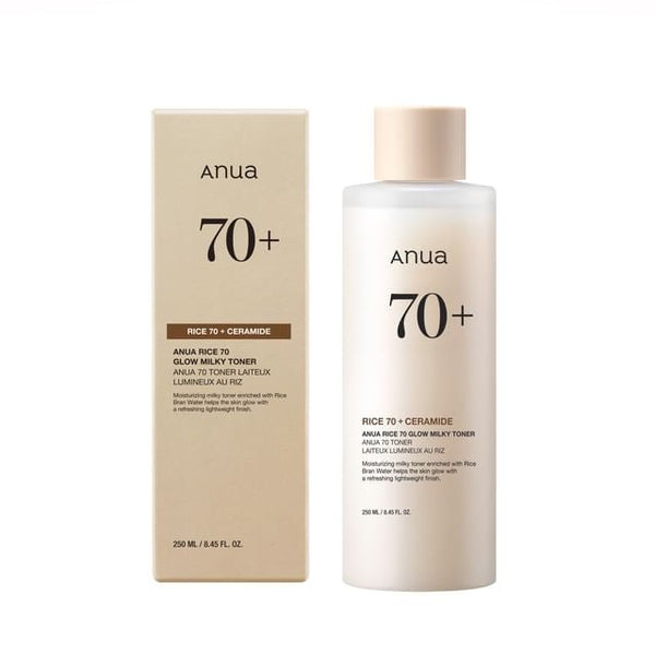 Anua - Rice 70 Glow Milky Toner - Korean Glow