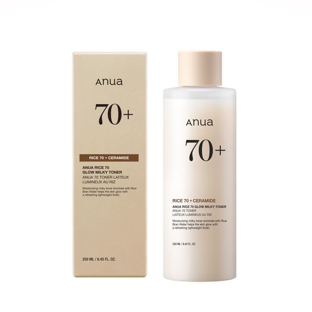 Anua - Rice 70 Glow Milky Toner - Korean Glow