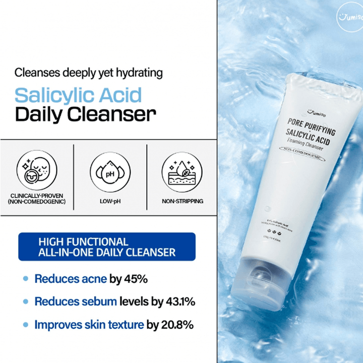 JUMISO - Pore - Purifying Salicylic Acid Foaming Cleanser 120g