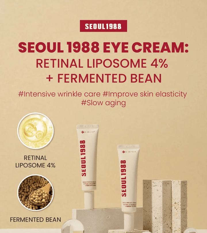 KSECRET - Seoul1988 Eye Cream Retinal Liposome 4% + Fermented Bean