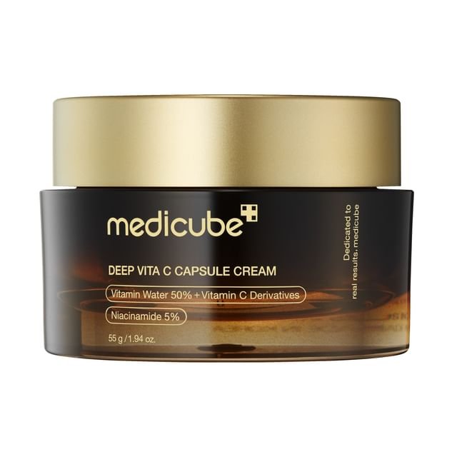 medicube - Deep Vita C Capsule Cream - Korean Glow