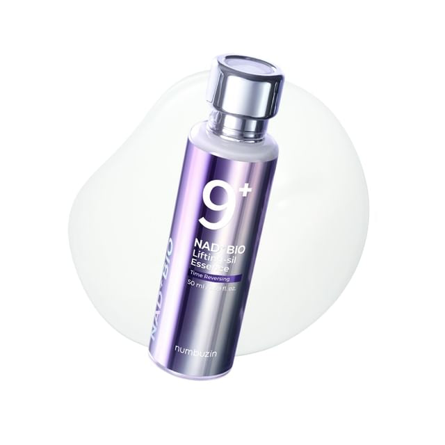 Numbuzin No.9 NAD Bio Lifting-sil Essence bottle on white background