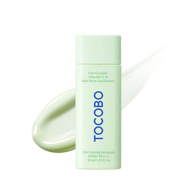 TOCOBO - Cica Calming Sun Serum - Korean Glow
